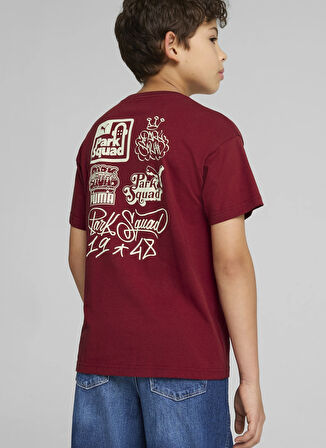 Puma Baskılı Bordo Erkek T-Shirt 68187413-ESS+ MID 90s Graphic Tee