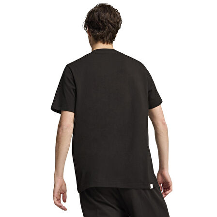 Better Sportswear Erkek Siyah Günlük Stil T-Shirt 68175701