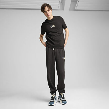 Better Sportswear Erkek Siyah Günlük Stil T-Shirt 68175701
