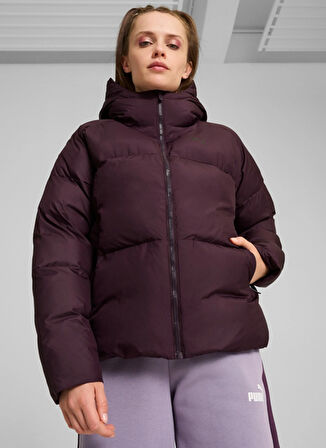 Puma Bordo Kadın Mont 62648944 Poly Puffer Jacket