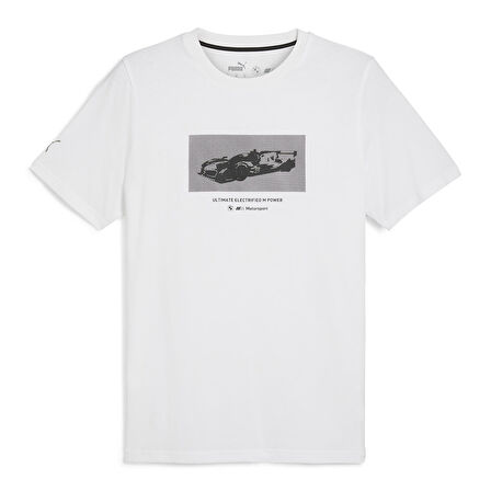 Bmw Mms Erkek Beyaz Günlük Stil T-Shirt 62750302