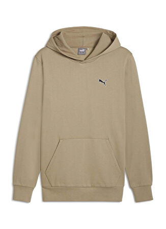 Kahve Erkek Kapüşon Yaka Normal Kalıp Sweatshirt 67681467 BETTER ESSENTIALS Hoodie