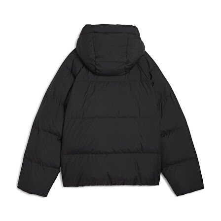 Down Puffer Kadın Siyah Günlük Stil Mont 62648701