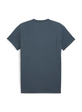Puma 68169725 EVOSTRIPE Tee Gray Skies Gri Yuvarlak Yaka Regular Fit Düz Erkek T-Shirt