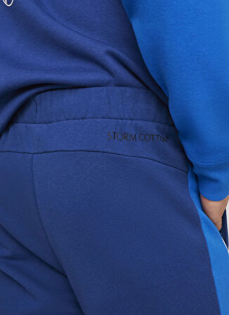 62745404 BMW MMS MT7+ SWEAT PANTS C Mavi Lastikli Bel Regular Fit Blok Erkek Eşofman Altı