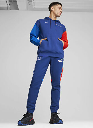 62745404 BMW MMS MT7+ SWEAT PANTS C Siyah Lastikli Bel Regular Fit Blok Erkek Eşofman Altı