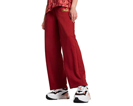 Puma Ess+ Class Act Pants Kadın Günlük Eşofman Altı 68249813 Kırmızı