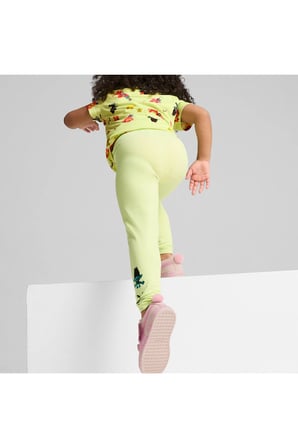 X Trolls Leggings Çocuk Sarı Tayt