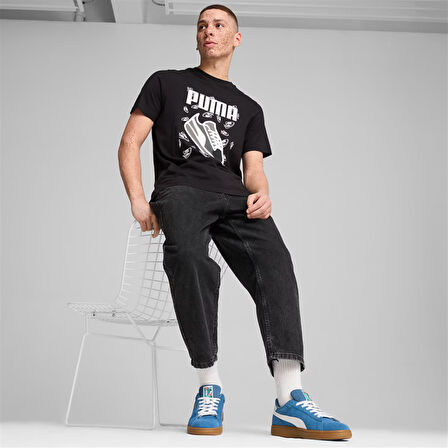 Puma Graphics Tee Siyah Erkek Tişört - 683209 01