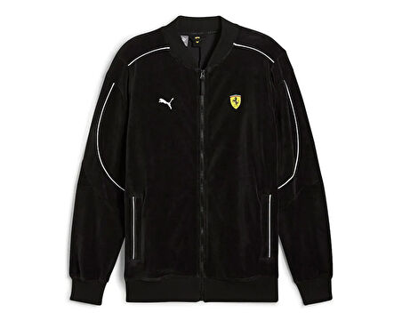 Puma Ferrari Race Mt7+ Jacket Erkek Günlük Ceket 62704301 Siyah