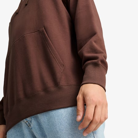 Puma Downtown Graphic Hoodie Unisex Kahverengi Hoodie