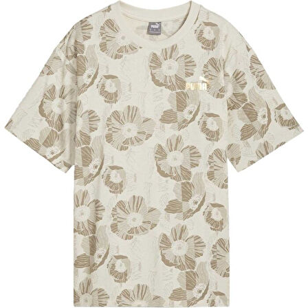 Essentials+ Kadın Mavi Günlük Stil T-Shirt 68169287