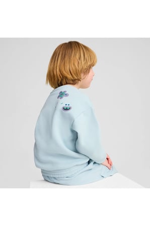 X Trolls Graphic Crew Çocuk Mavi Sweatshirt