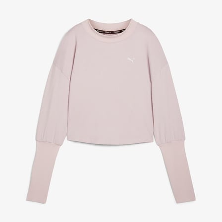 Puma 52568849 Studio Cloudspun Crew - Short Kadın Sweatshirt