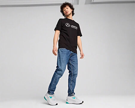 Puma MapF1 Ess Logo Tee Erkek Günlük Tişört 62734901 Siyah