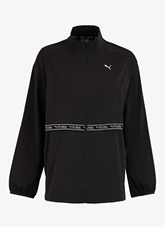 Puma Zip Ceket, S, Siyah