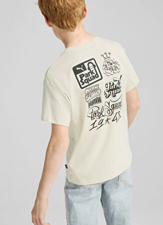 Puma Baskılı Beyaz Erkek T-Shirt 68187487-ESS+ MID 90s Graphic Tee