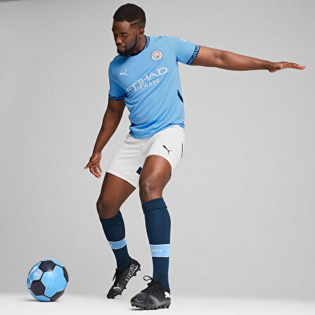 Manchester City FC 2024/25 İç Saha Erkek Mavi Futbol Forması 77507501