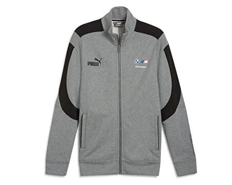 Puma Bmw Mms Mt7+ Sweat Jacket Erkek Günlük Ceket 62745303 Gri