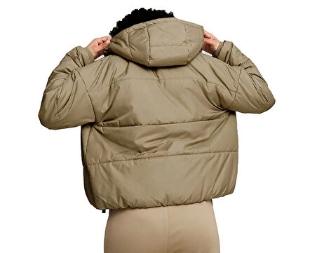 Puma Classics Padded Jacket Kadın Günlük Mont 62169267 Kahverengi