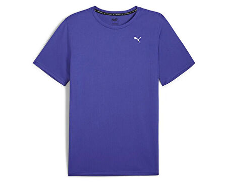 Puma Performance Ss Tee M Erkek Antrenman Tişörtü 52031447 Mor
