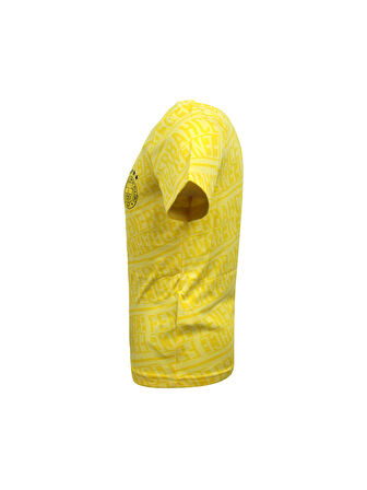 PUMA FENERBAHÇE PATTERN SARI JR TSHIR