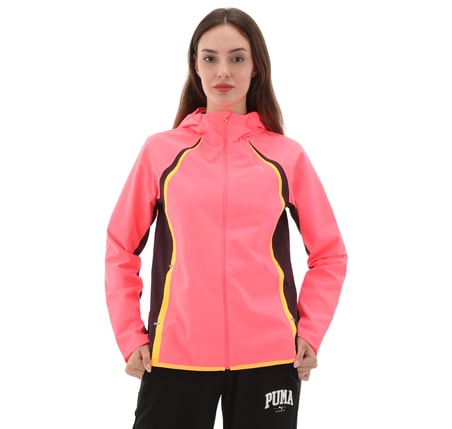 525753-16 Puma Run Ultrwe Raıncell Jacket W Kadın Ceket Pembe