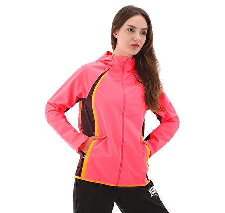 525753-16 Puma Run Ultrwe Raıncell Jacket W Kadın Ceket Pembe
