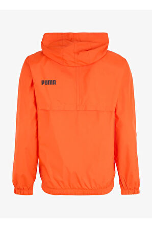 84748418ESS Solid Windbreaker Turuncu Mont Erkek