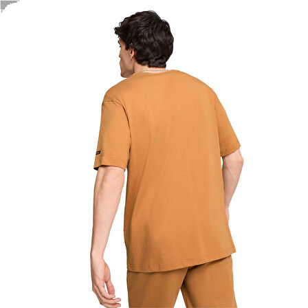 Rad/Cal Erkek Kahverengi Günlük Stil T-Shirt 68161764