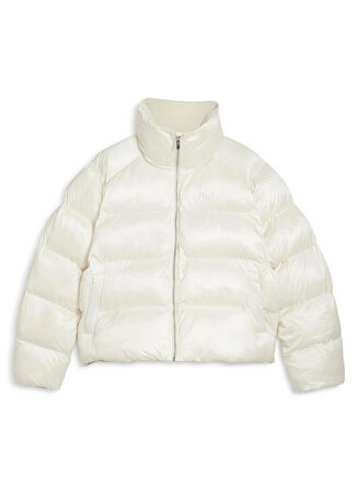 Puma Krem Kadın Mont Shiny Puffer Jacket