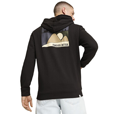 Better Erkek Siyah Günlük Stil Sweatshirt 68175901