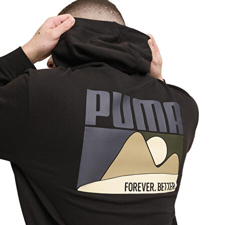 Better Erkek Siyah Günlük Stil Sweatshirt 68175901