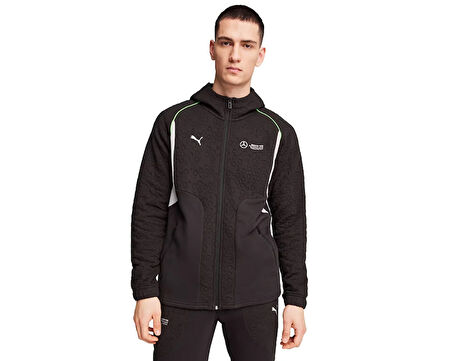 Puma MapF1 Hooded Sweat Jacket Erkek Günlük Ceket 62732101 Siyah