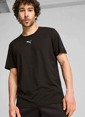 Siyah Erkek Bisiklet Yaka Normal Kalıp T-Shirt 52571401 M CLOUDSPUN SOFT TEE