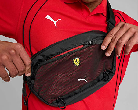 Puma Ferrari Race Waist Bag Bel Çantası 9066302 Siyah