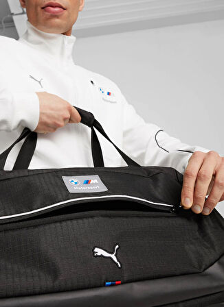 Puma 09082101 BMW MMS Duffle Bag PUMA Bl Siyah Erkek Spor Çantası