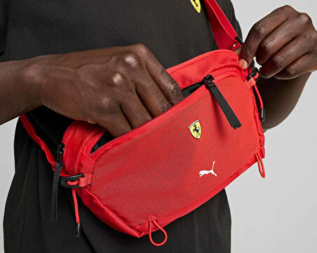 Puma Ferrari Race Waist Bag Bel Çantası 9066301 Kırmızı