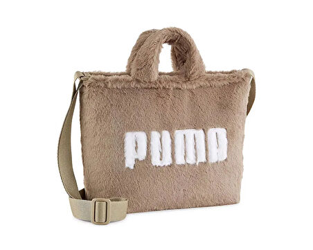 Puma Core Fur Mini Tote Bag Omuz Çantası 9065703 Krem