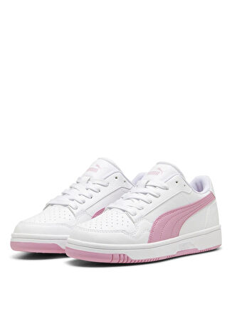 Puma Beyaz - Pembe Kız Çocuk Yürüyüş Ayakkabısı 39899309-Puma Reb-L Jr PUMA White-M