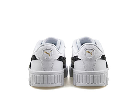 Puma Carina 2.0 Zebra Jr Kadın Günlük Ayakkabı 39939702 Beyaz