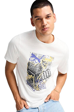 Puma Erkek Spor Tişört Graphics Photoprint Tee 68321302