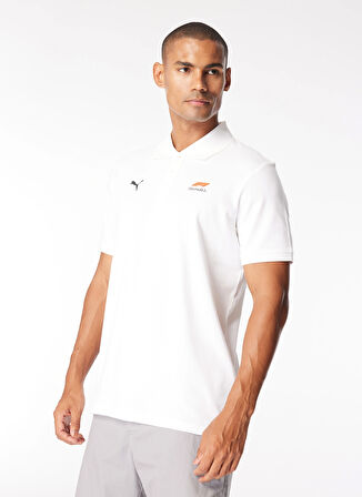 Puma Düz Beyaz Erkek Polo T-Shirt 62641702 F1 Polo