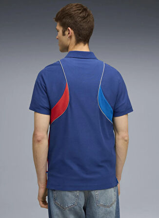 Puma 62746204 BMW MMS POLO Pro Blue-M Co Mavi Regular Fit Düz Erkek Polo T-Shirt