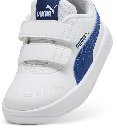 Puma Courtflex V3 V Ps 397642-08 Ortopedik Çocuk Spor Ayakkabı