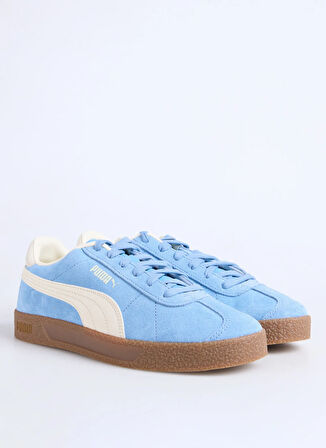 Puma 40151407 Puma Club wSuede Leather F Mavi - Bej Kadın Lifestyle Ayakkabı