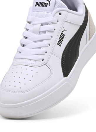 Puma Beyaz Erkek Çocuk Yürüyüş Ayakkabısı 40183502-Puma Caven Mix Jr PUMA Whi