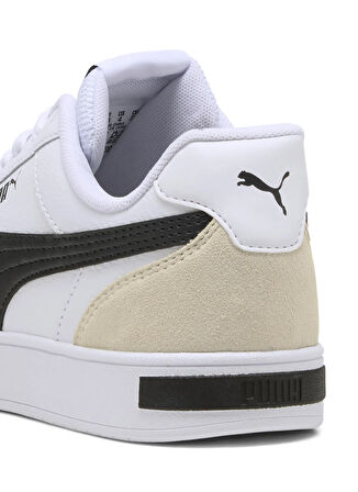 Puma Beyaz Erkek Çocuk Yürüyüş Ayakkabısı 40183502-Puma Caven Mix Jr PUMA Whi