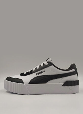 Puma 37303118 Carina Lift PUMA White-PUM Beyaz - Siyah Kadın Lifestyle Ayakkabı