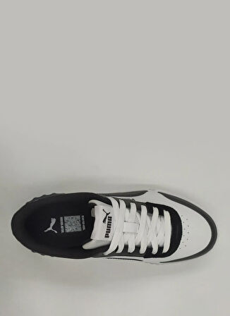 Puma 37303118 Carina Lift PUMA White-PUM Beyaz - Siyah Kadın Lifestyle Ayakkabı